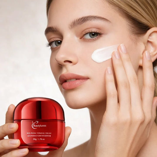 Beautyturess Red Peony Anti-Aging Luxury Skincare Set