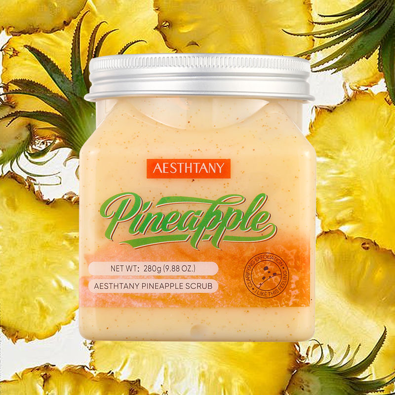 Aesthtany Pineapple Body Scrub – Physical Exfoliation, Softening & Refreshing Fragrance | Full-Body Exfoliator (Copy)