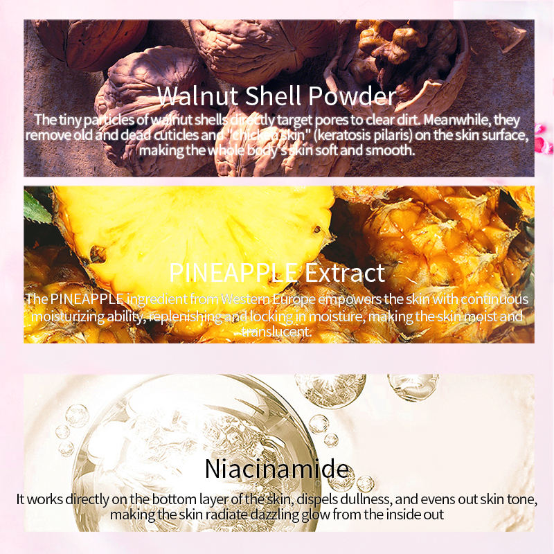 Aesthtany Pineapple Body Scrub – Physical Exfoliation, Softening & Refreshing Fragrance | Full-Body Exfoliator (Copy)