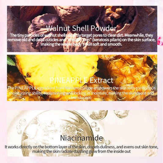 Aesthtany Pineapple Body Scrub – Physical Exfoliation, Softening & Refreshing Fragrance | Full-Body Exfoliator (Copy)