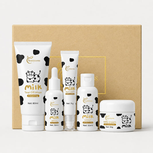 Beautyturess Milk Moisturizing Care Set (5pcs)
